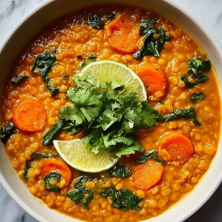 Slow Cooker Golden Lentil Soup Recipe
