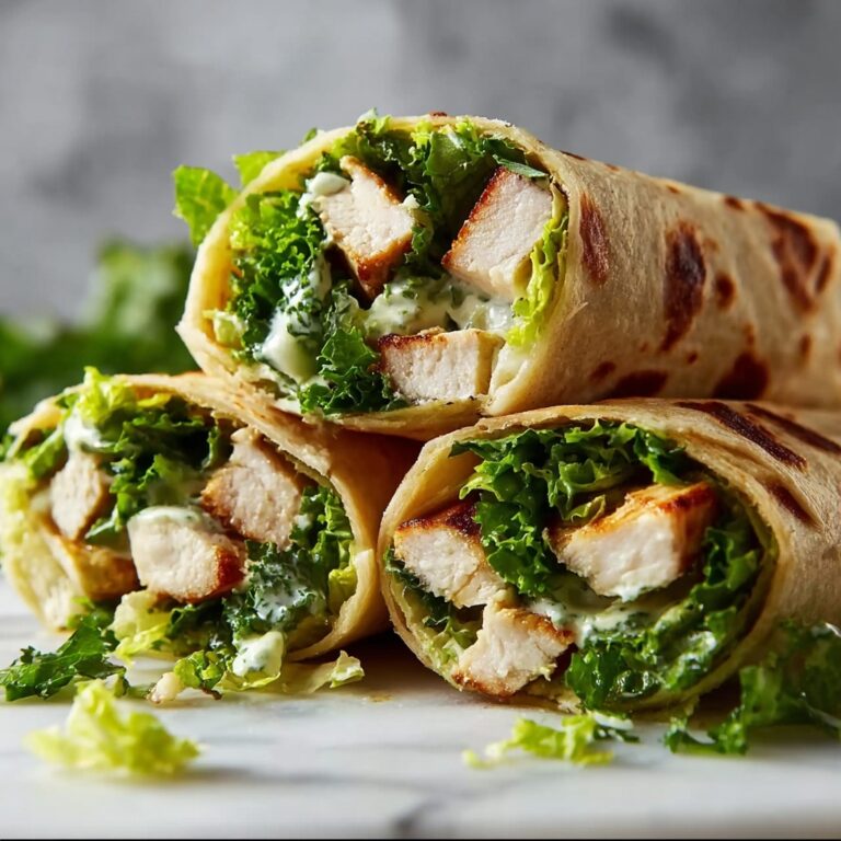 Chicken Caesar Salad Tortilla Cones Recipe