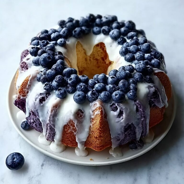 Blueberry Bundt Cake Recipe