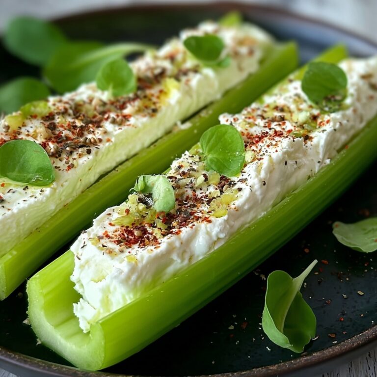 Italian Cream Cheese Stuffed Celery Recipe