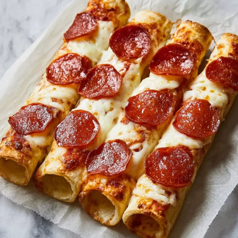 Cheesy Pepperoni Pizza Sticks Recipe