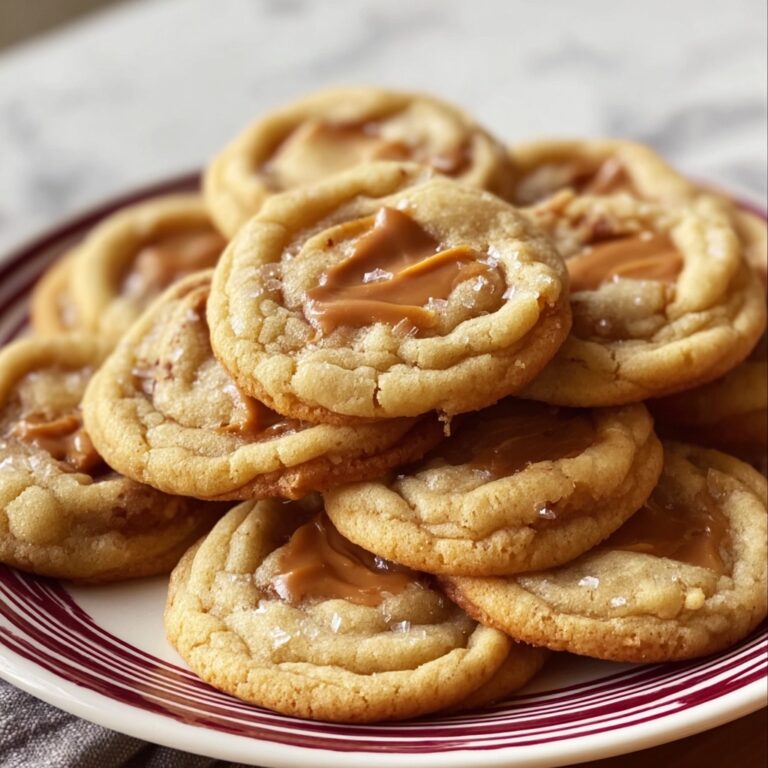 Thick and Chewy Peanut Butter Cookies Recipe