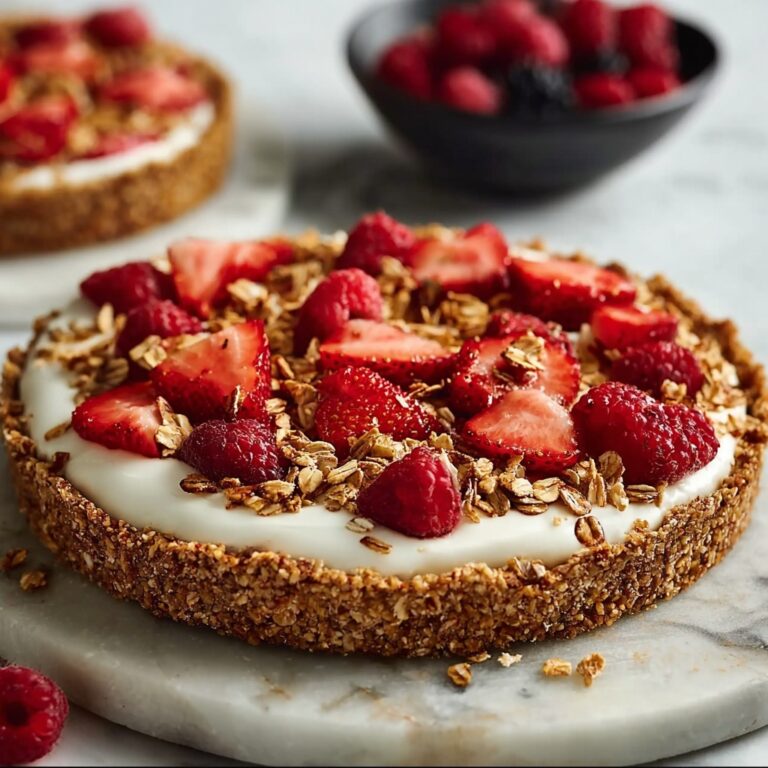 Breakfast Fruit Tart with Granola Crust Recipe