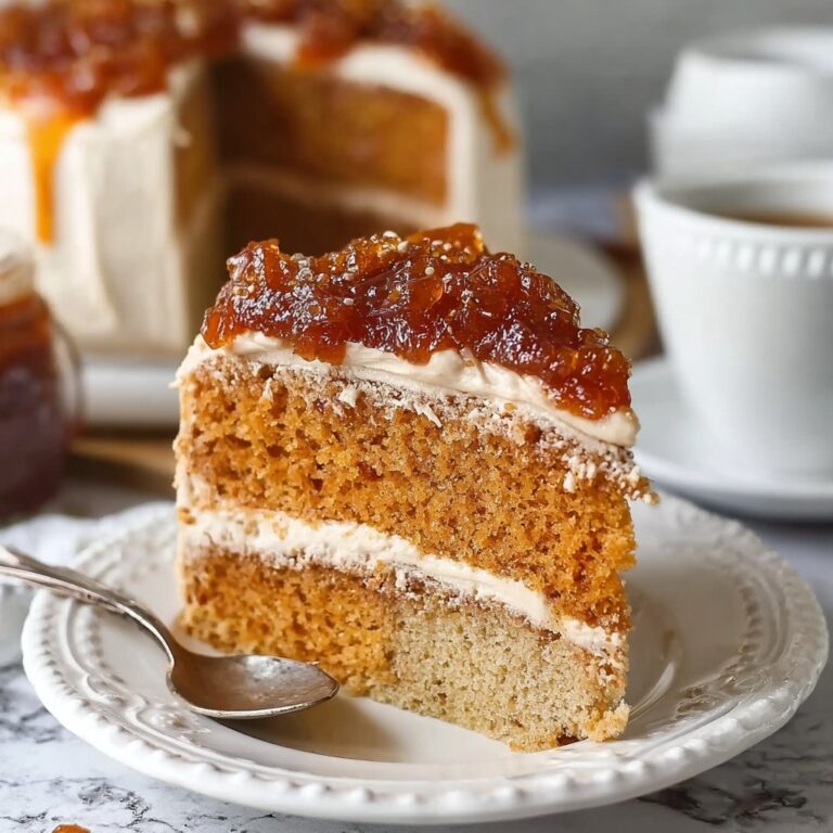 Pumpkin Cake with Caramel Cream Cheese Frosting Recipe