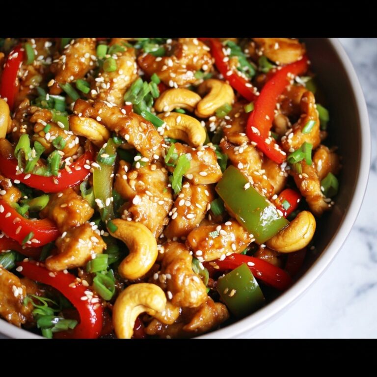 Cashew Chicken Stir Fry Recipe