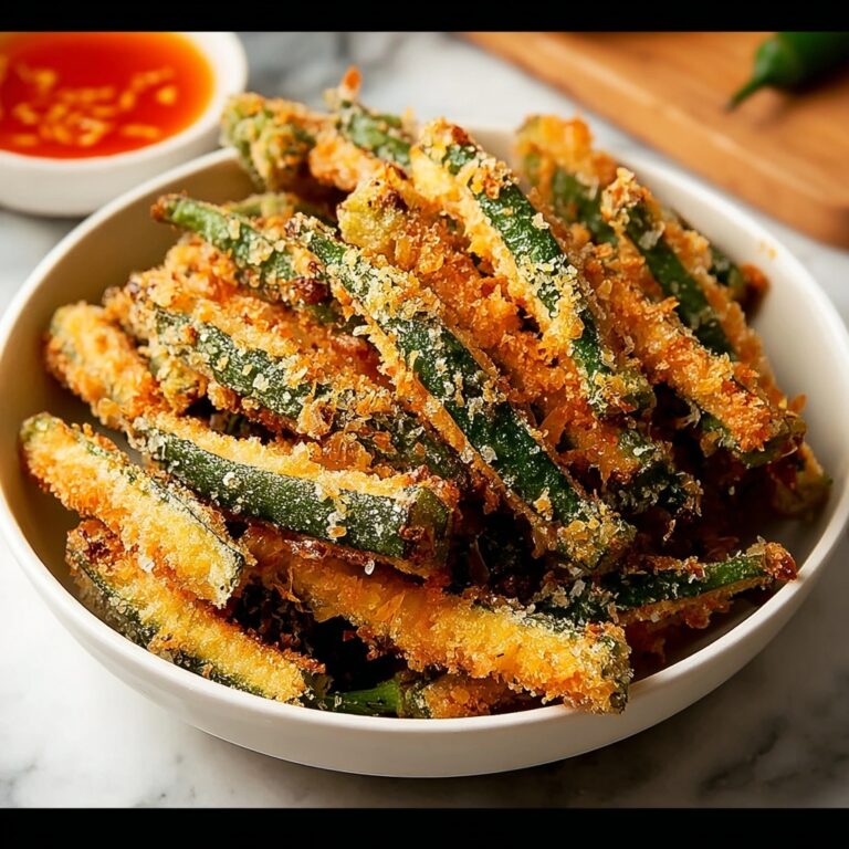 Crispy Okra Fries Recipe