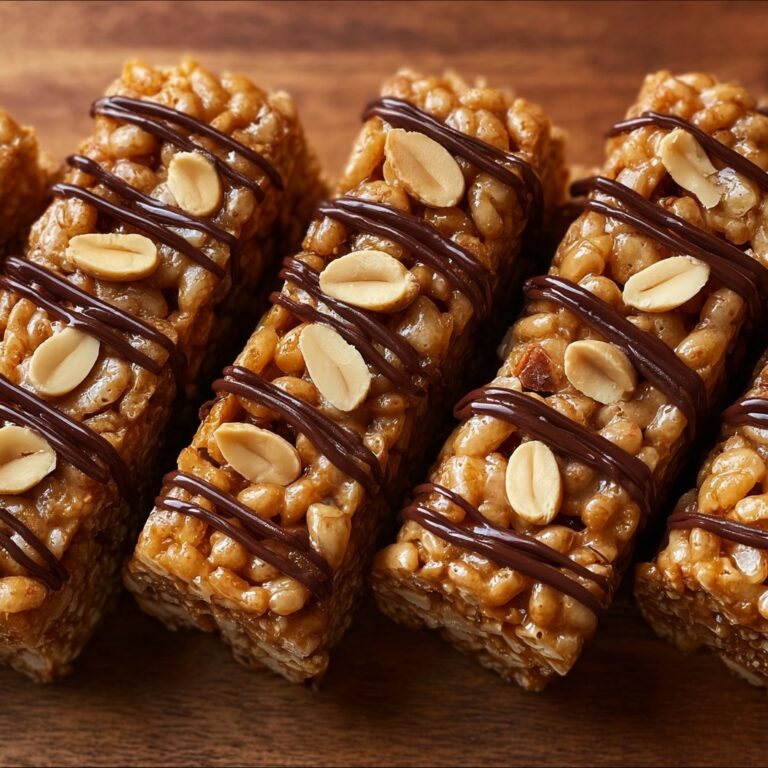 Chocolate Peanut Butter Rice Krispies Roll Recipe
