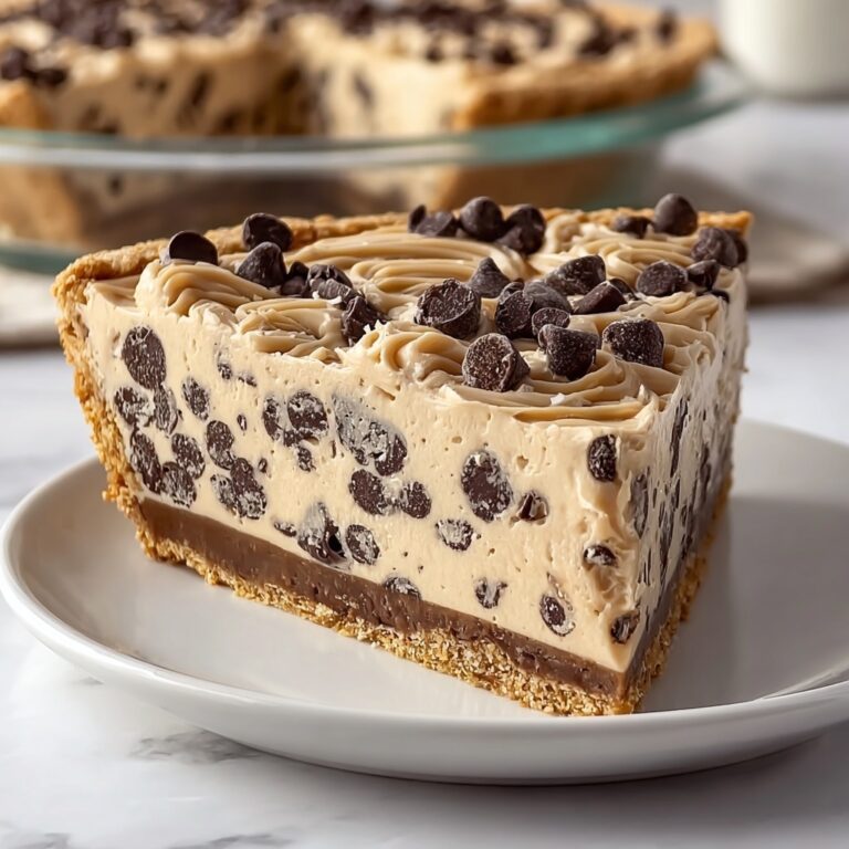 Chocolate Chip Cookie Dough Pie Recipe