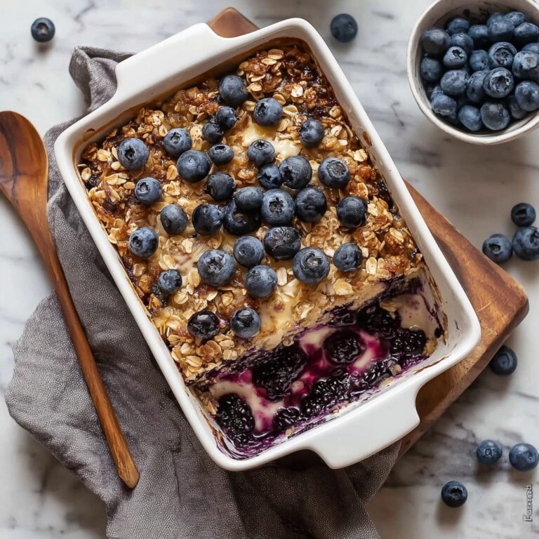 Blueberry Baked Oatmeal Recipe