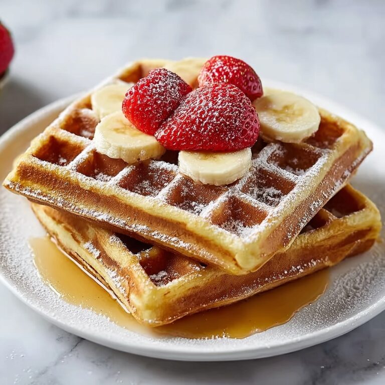 Homemade Waffles Recipe