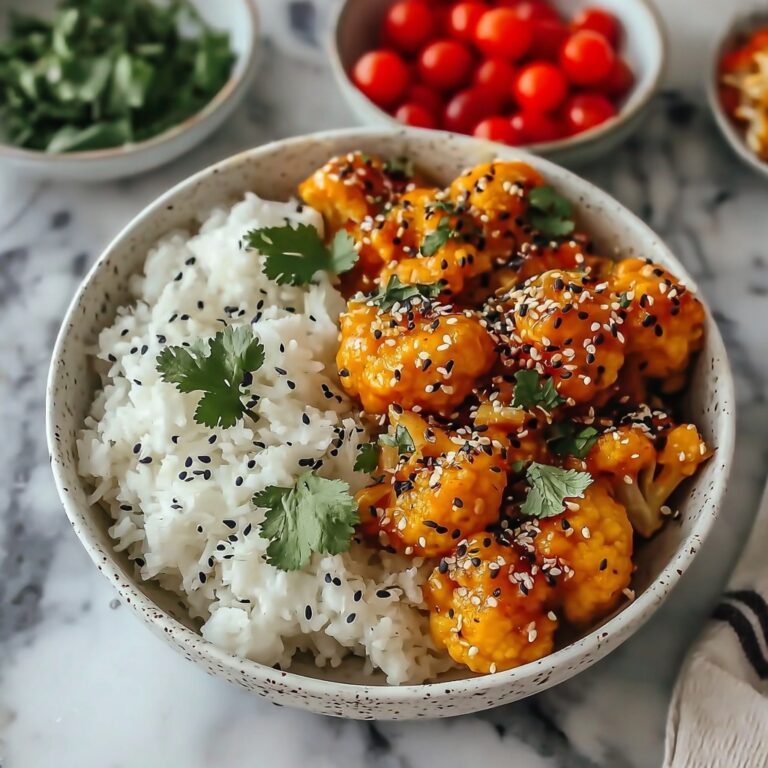 Sticky Sesame Cauliflower (Vegan Recipe) Recipe
