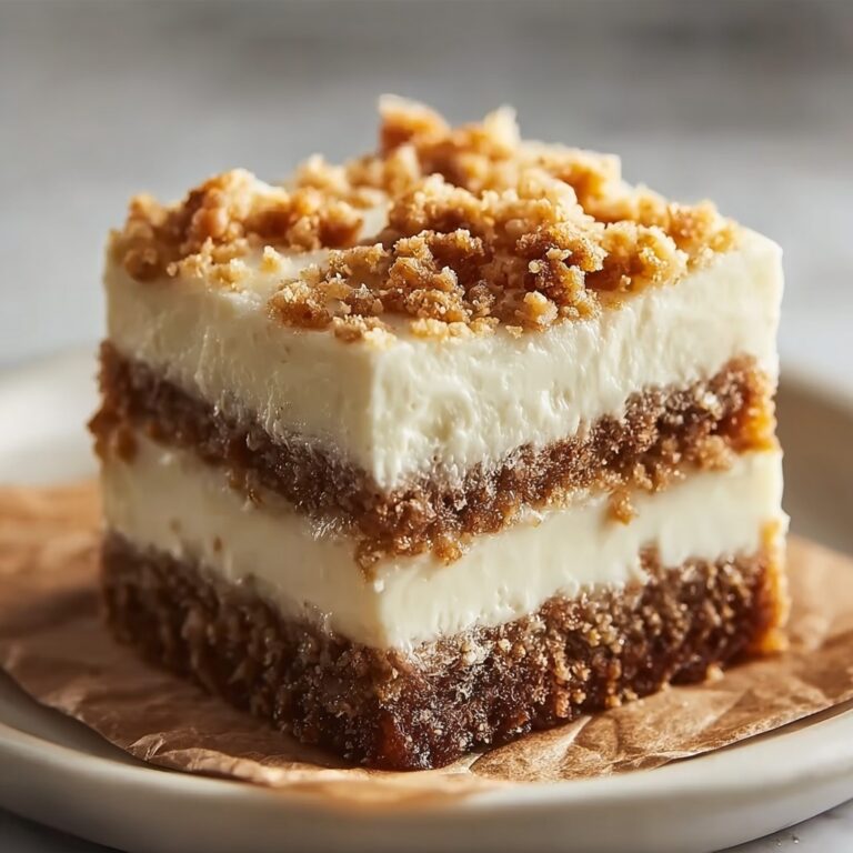 Decadent Carrot Cake Bars with Cream Cheese Frosting Recipe