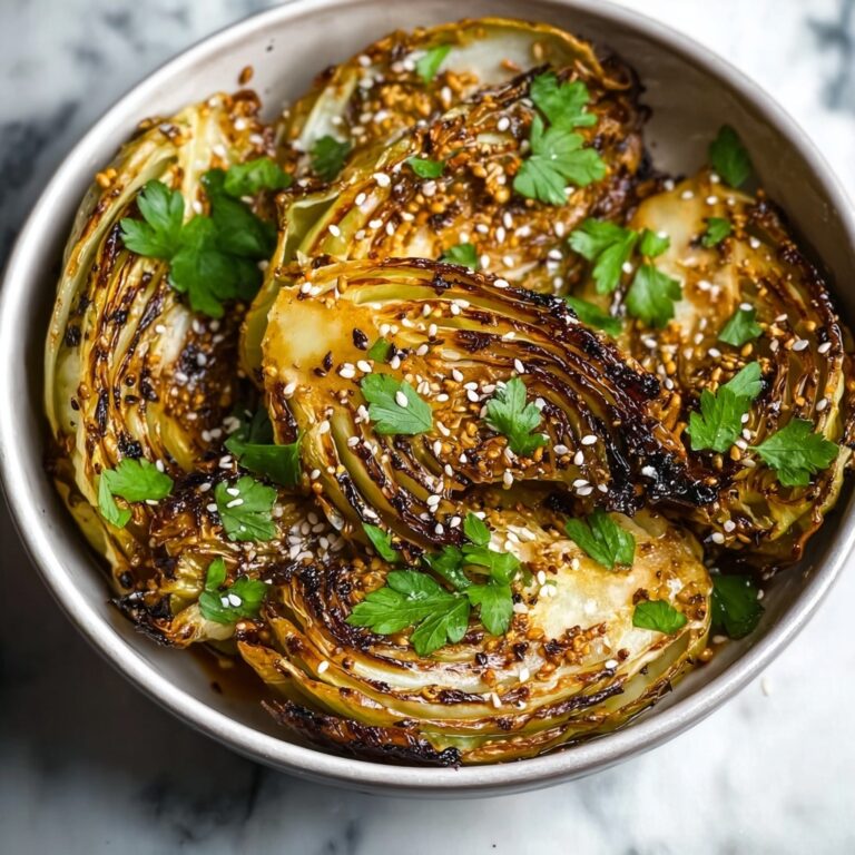 Miso Butter Roasted Cabbage Wedges Recipe