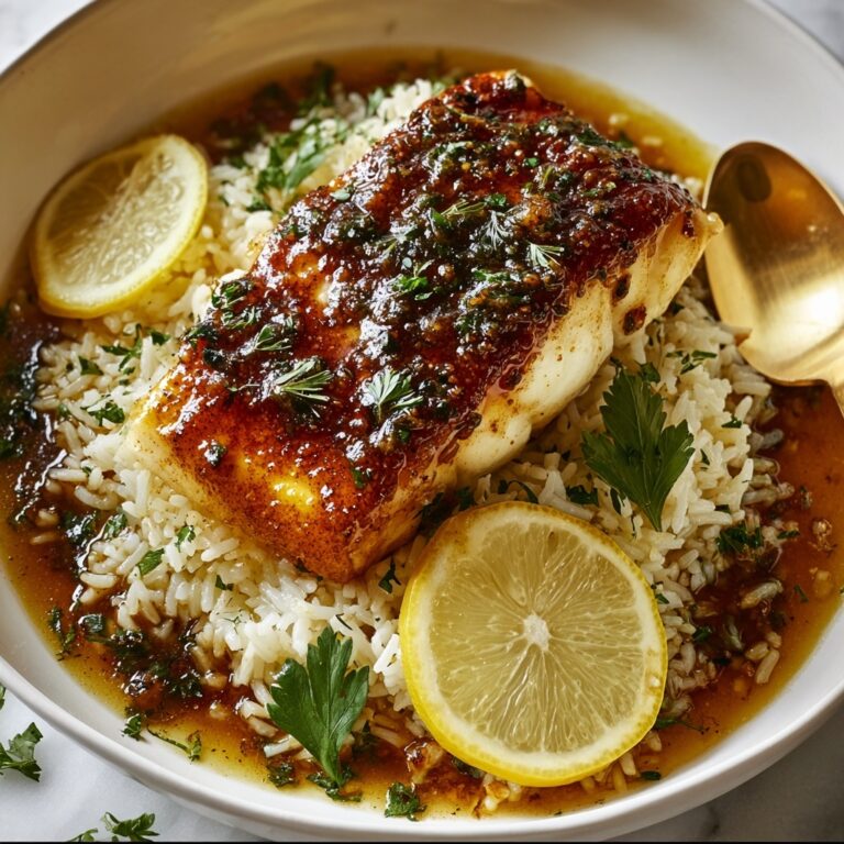 Baked Honey Marinated Cod Recipe