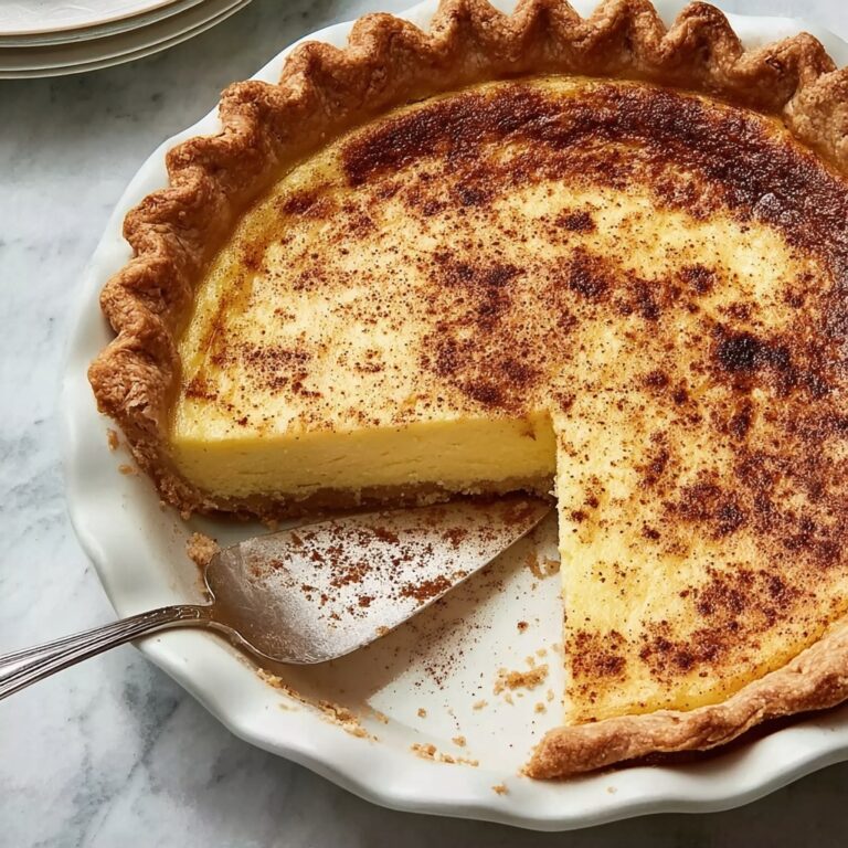Classic Vanilla Custard Pie Recipe