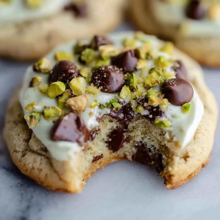 Pistachio Cream Chocolate Chip Cookies Recipe