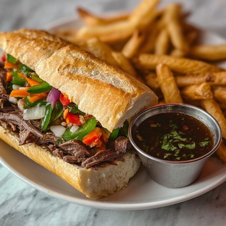 Homemade Chicago Italian Beef Sandwich Recipe