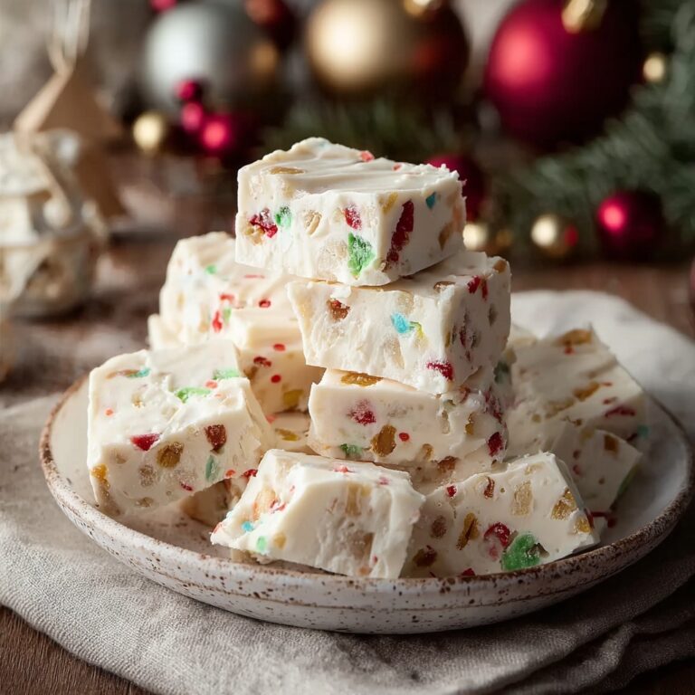 Christmas Gumdrop Nougat Candy Recipe