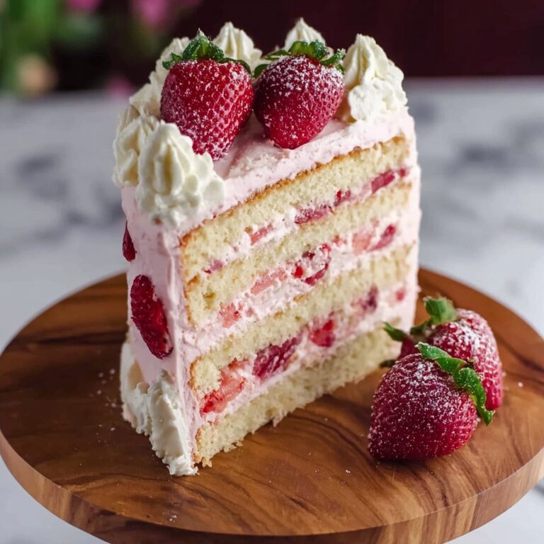 Best Strawberry Cake Ever Recipe