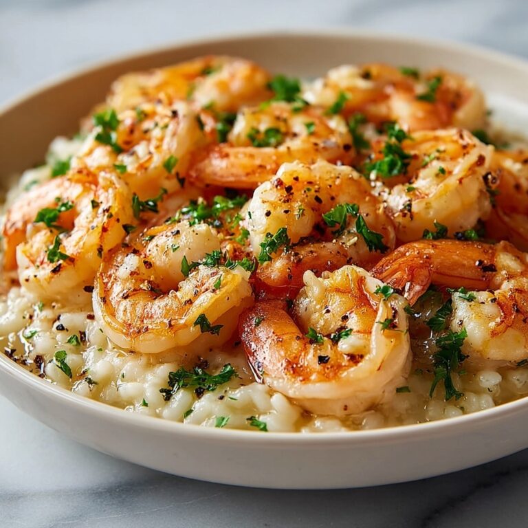 Creamy Garlic Butter Shrimp Bowl with Herb Rice Recipe