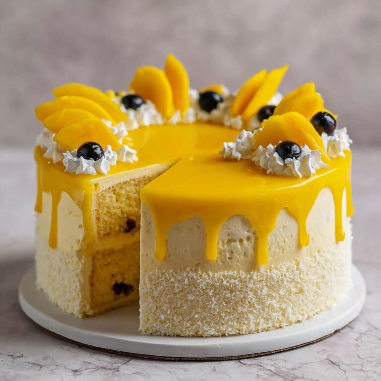 Mango Mousse Cake Recipe
