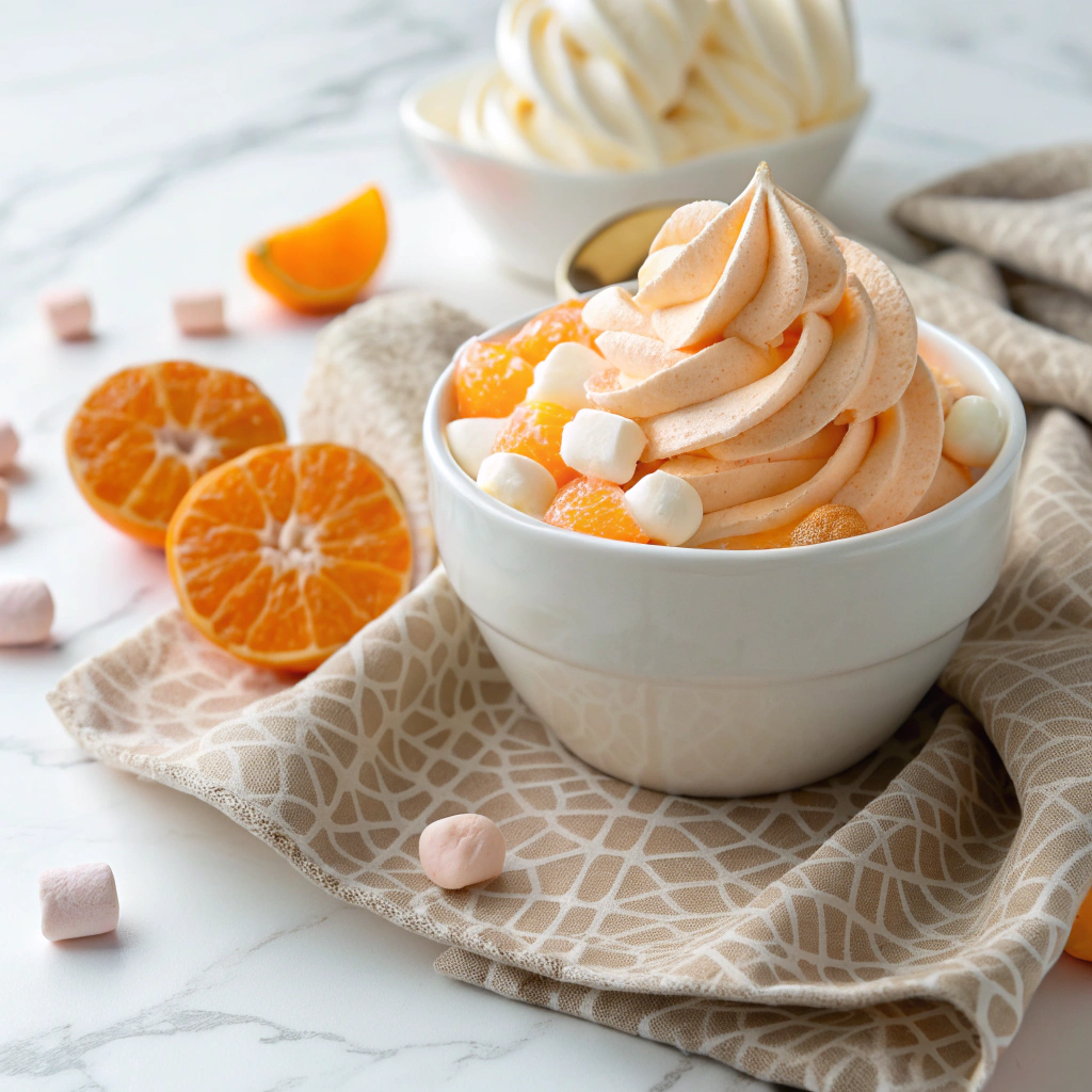 Orange Fluff Salad Recipe - Recipe Image