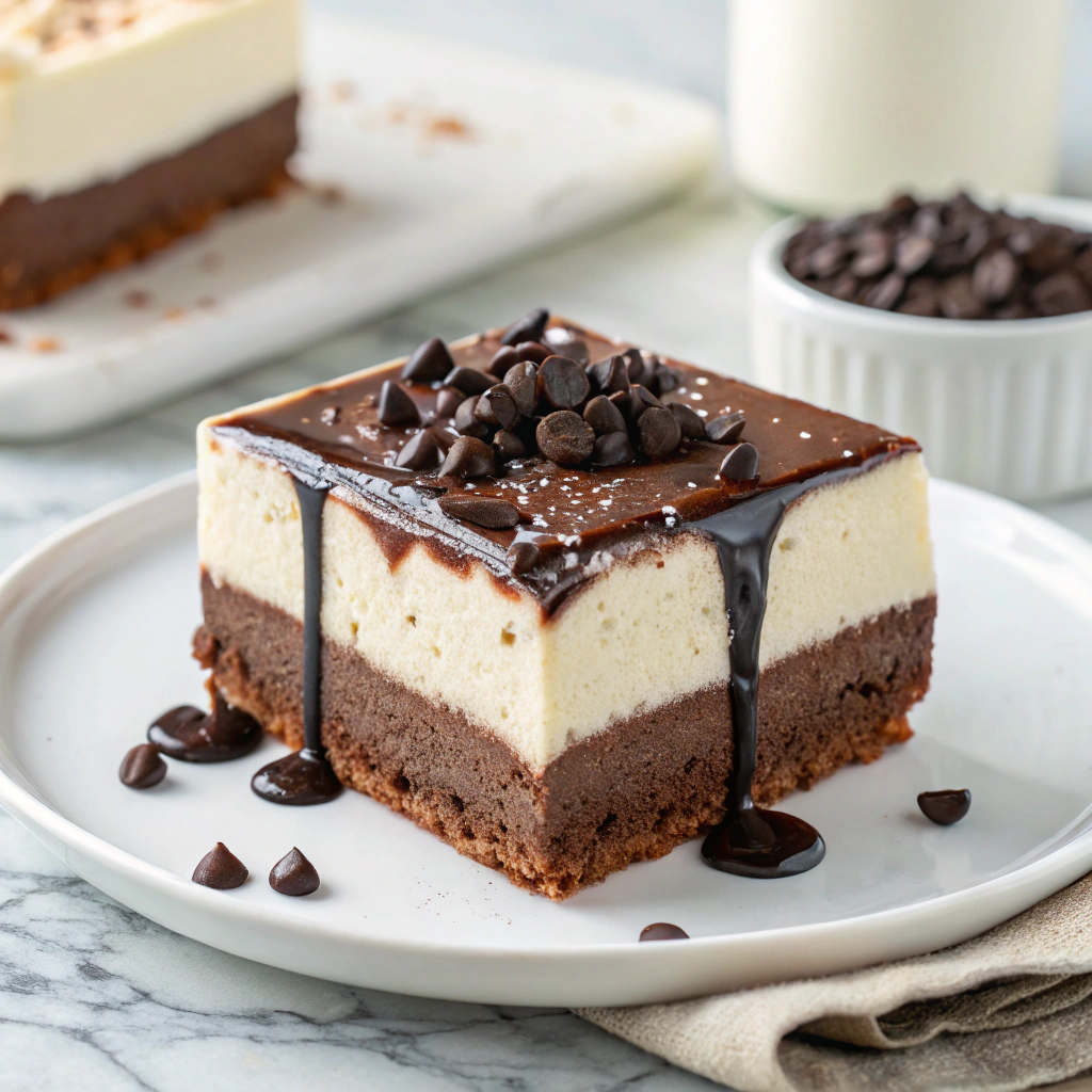 Chocolate Ganache Cheesecake Recipe - Recipe Image