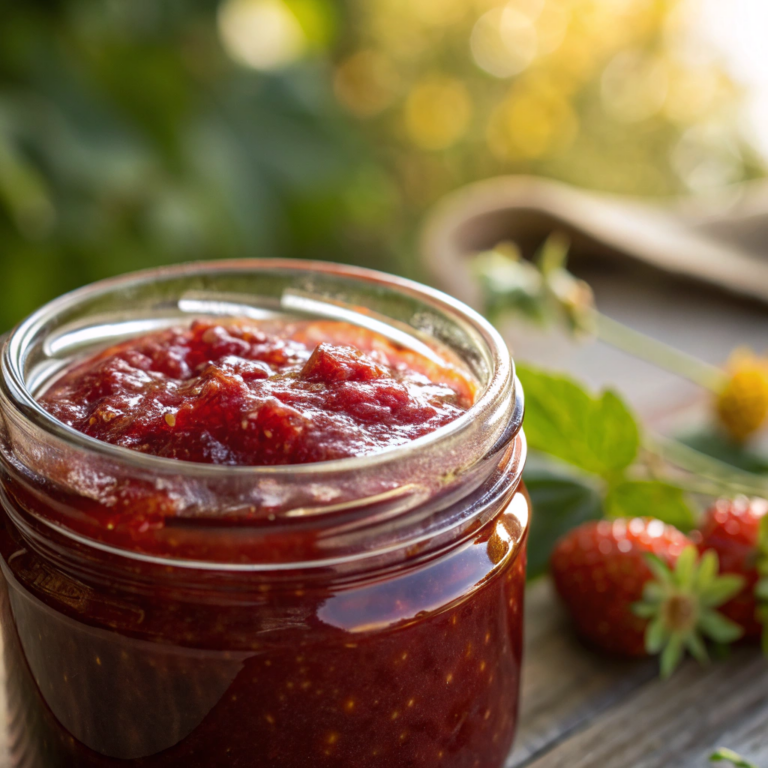 Rhubarb Butter with Honey, Vanilla, and Cinnamon Recipe