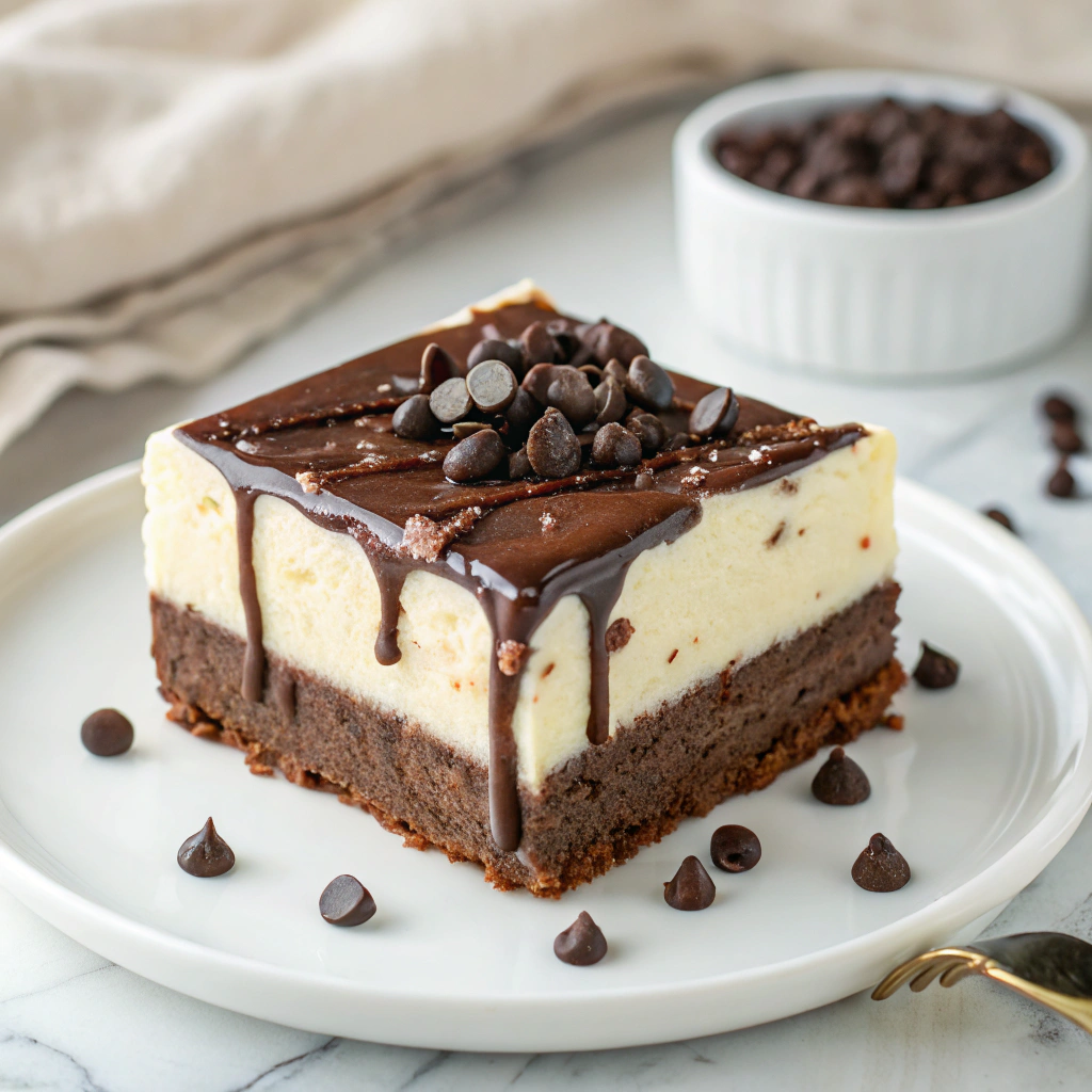 Chocolate Ganache Cheesecake Recipe - Recipe Image
