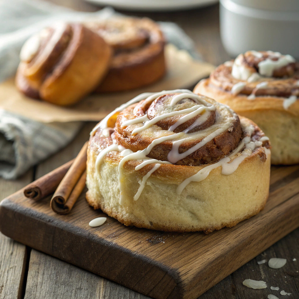 Dollywood Cinnamon Bread with Icing Recipe - Recipe Image