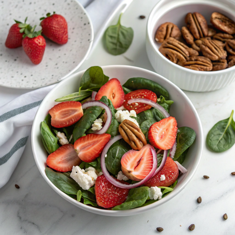 Strawberry Spinach Salad Recipe