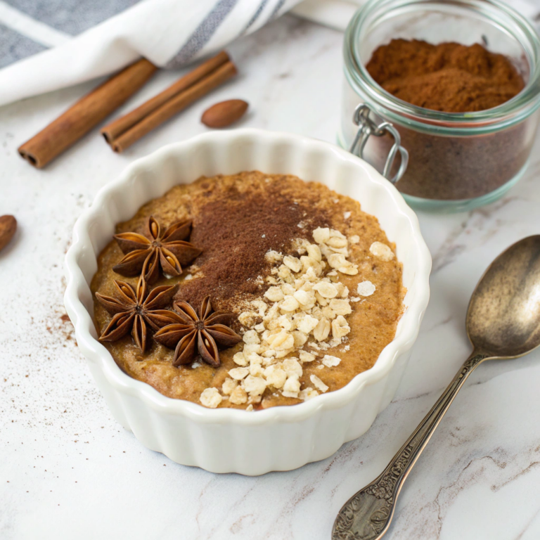 Vanilla Chai Baked Oatmeal Recipe