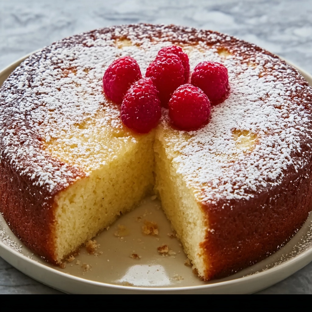 Moist and Soft Vanilla Cake with Creamy Frosting Recipe - Recipe Image