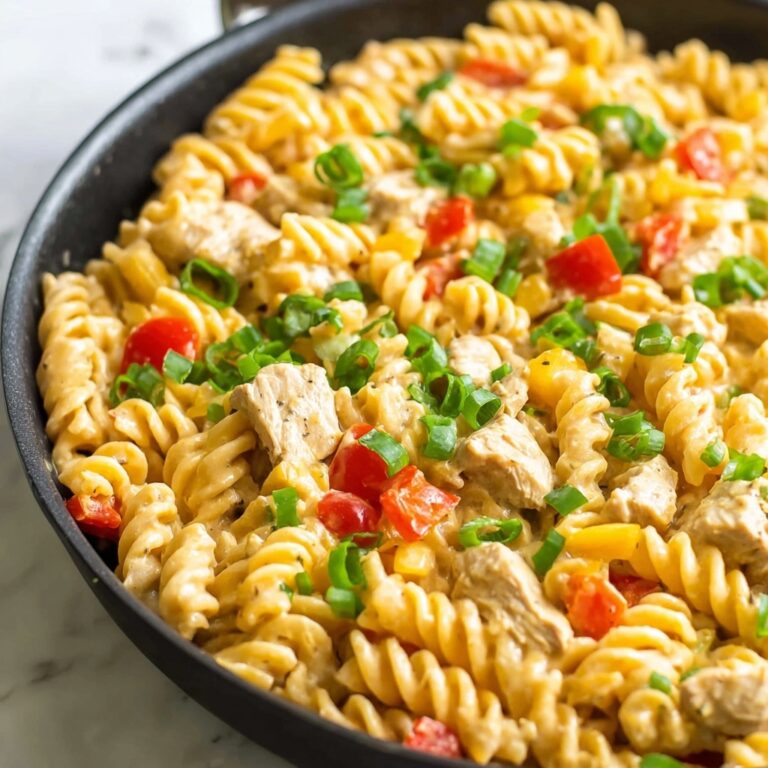 Creamy Chicken Fajita Pasta Recipe