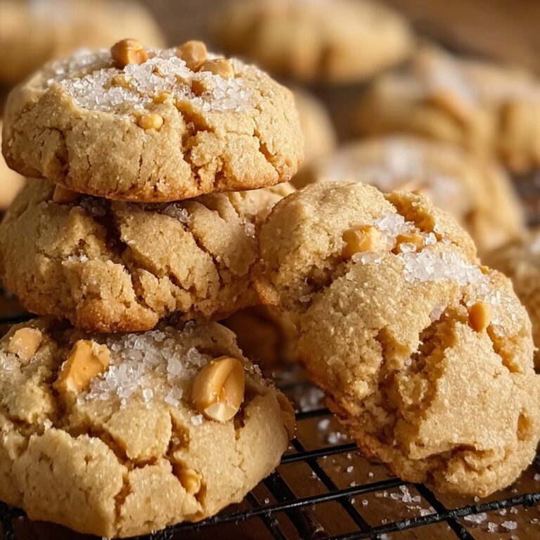 Gourmet Thick Peanut Butter Cookies Recipe
