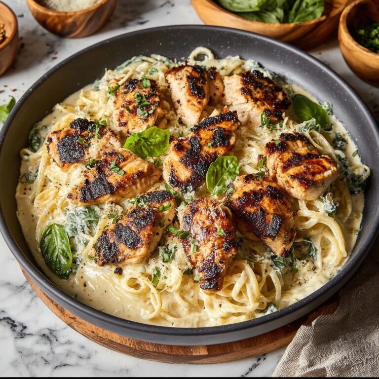 Skinny Chicken Broccoli Alfredo Recipe