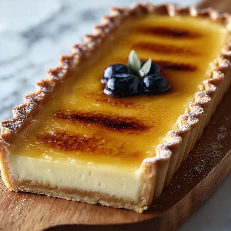 Vanilla Bean Custard Tart Recipe