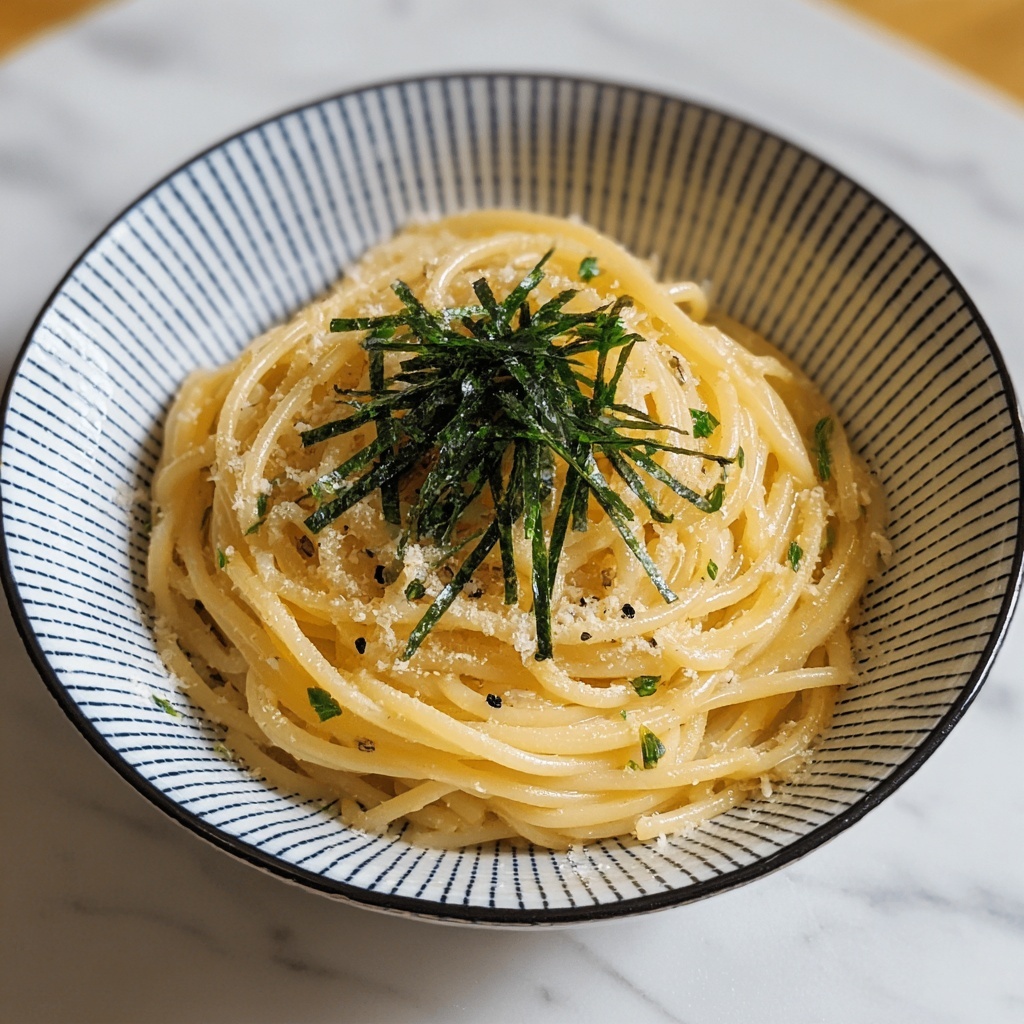 Creamy Mentaiko Pasta Recipe - Recipe Image