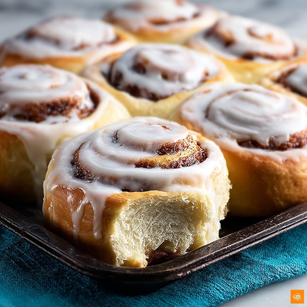 Easy Homemade Cinnamon Rolls Recipe - Recipe Image
