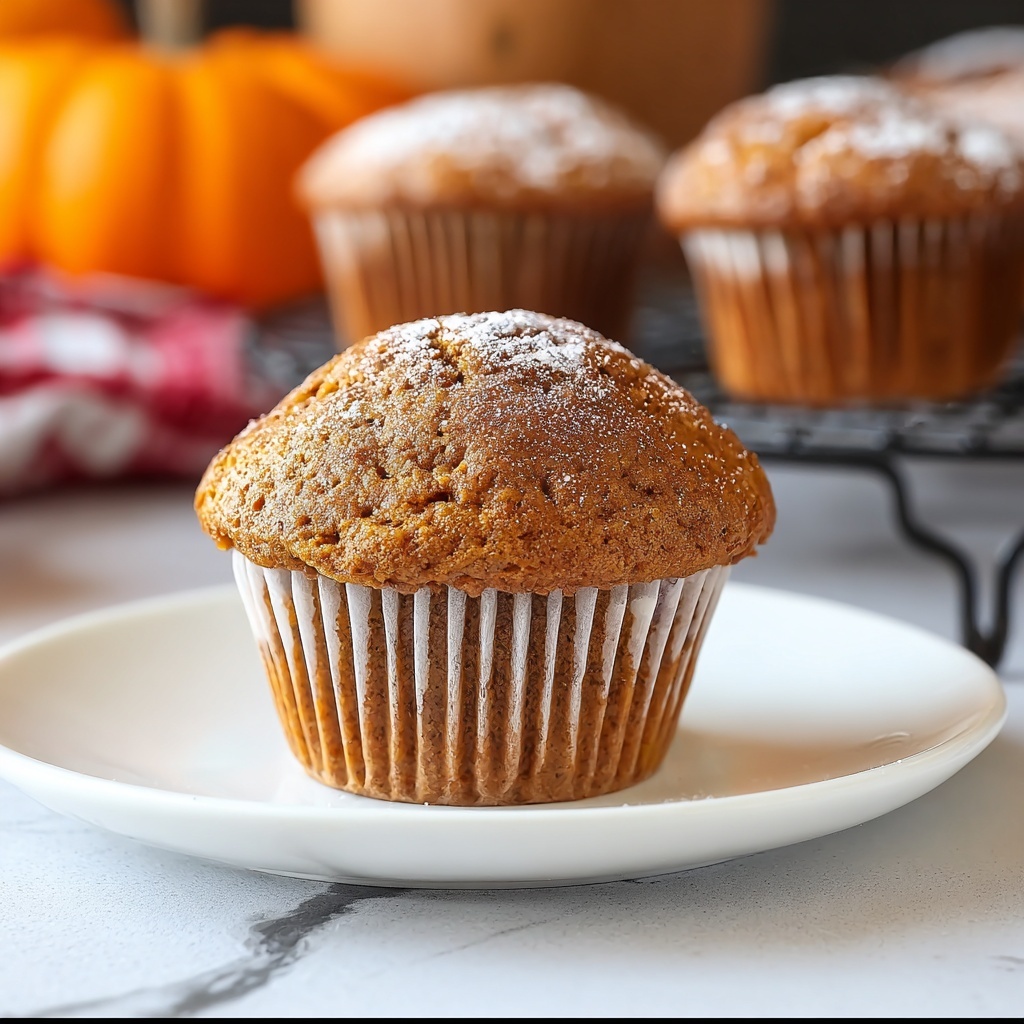 Healthy Pumpkin Muffins Recipe - Recipe Image