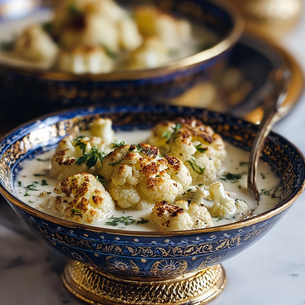 Mediterranean-Style Cauliflower Soup Recipe - Recipe Image