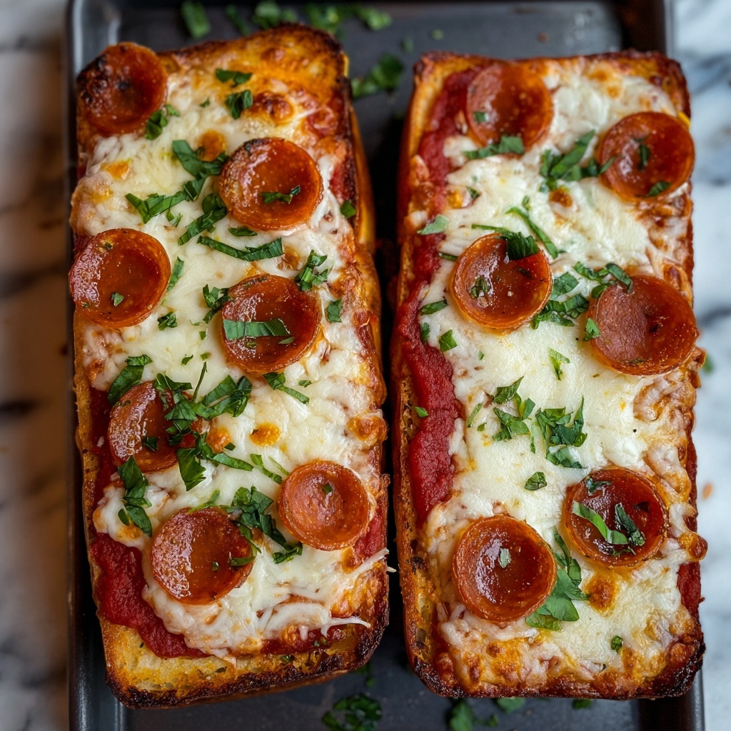 French Bread Pizza Recipe - Recipe Image