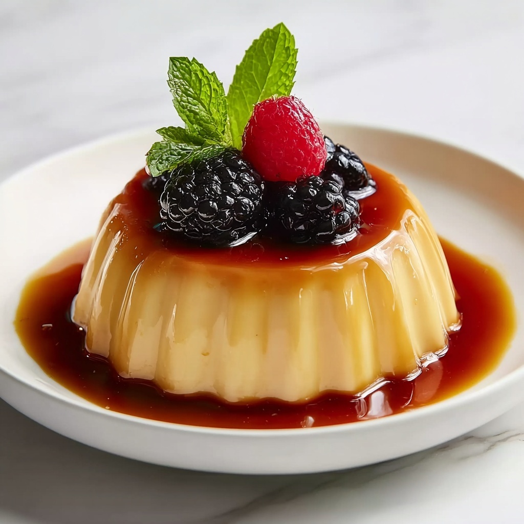 Easy Flan Recipe - Recipe Image
