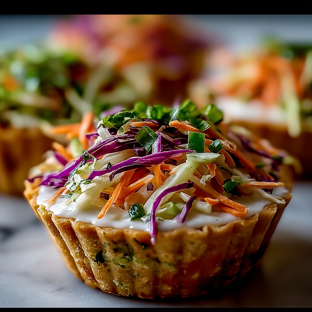 Creamy Ranch Slaw Cups Recipe - Recipe Image