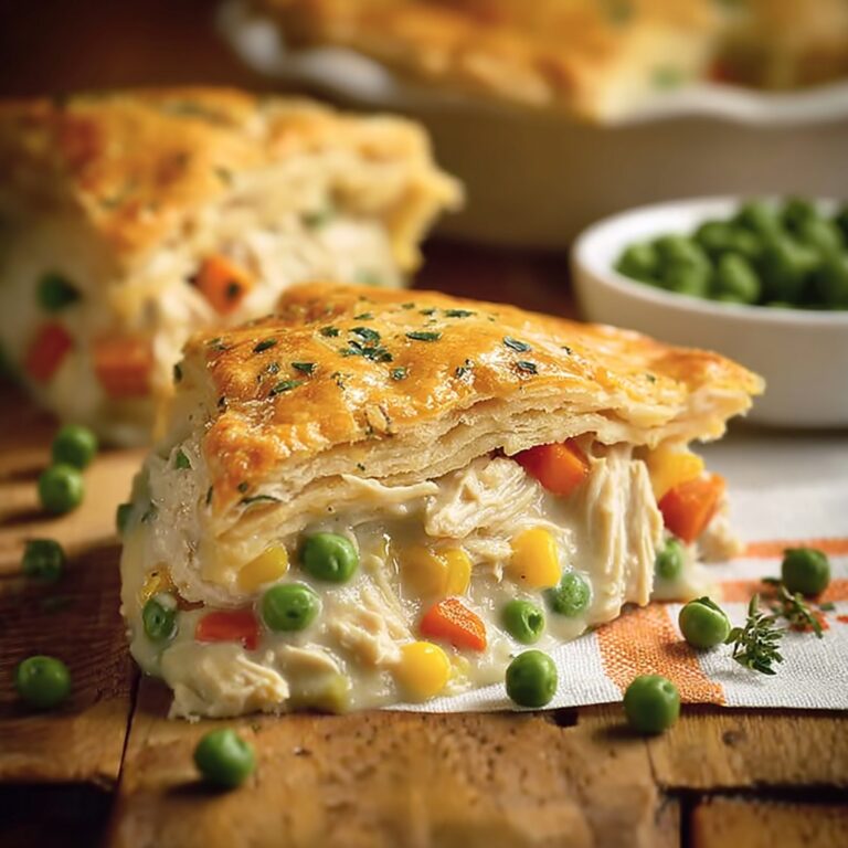 Chicken Pot Pie with Biscuits Recipe