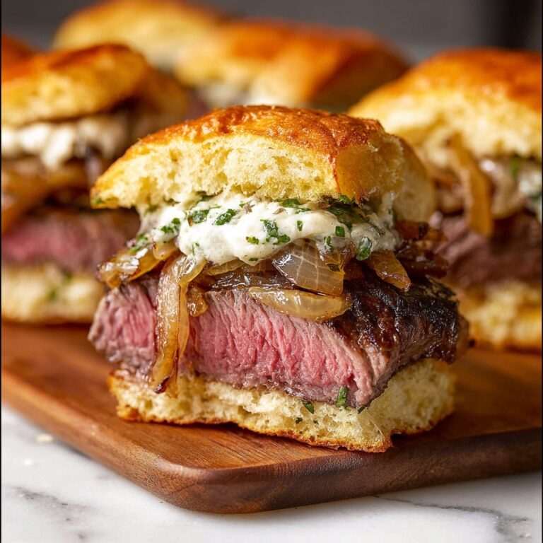 Cowboy Butter Steak Sliders Recipe