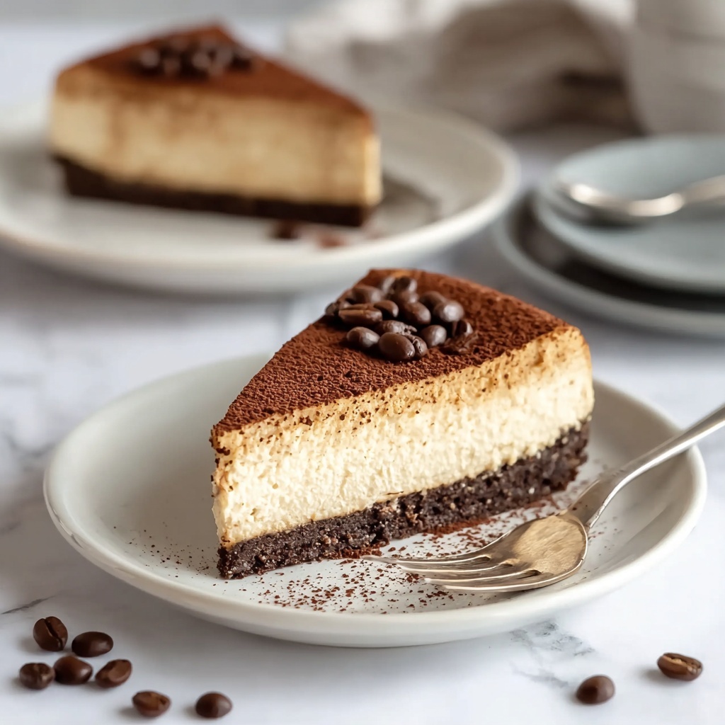 Keto Coffee Cheesecake Recipe - Recipe Image
