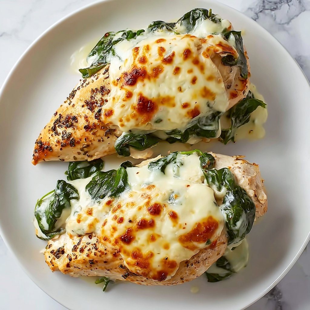 Creamy Chicken Spinach Bake Recipe - Recipe Image