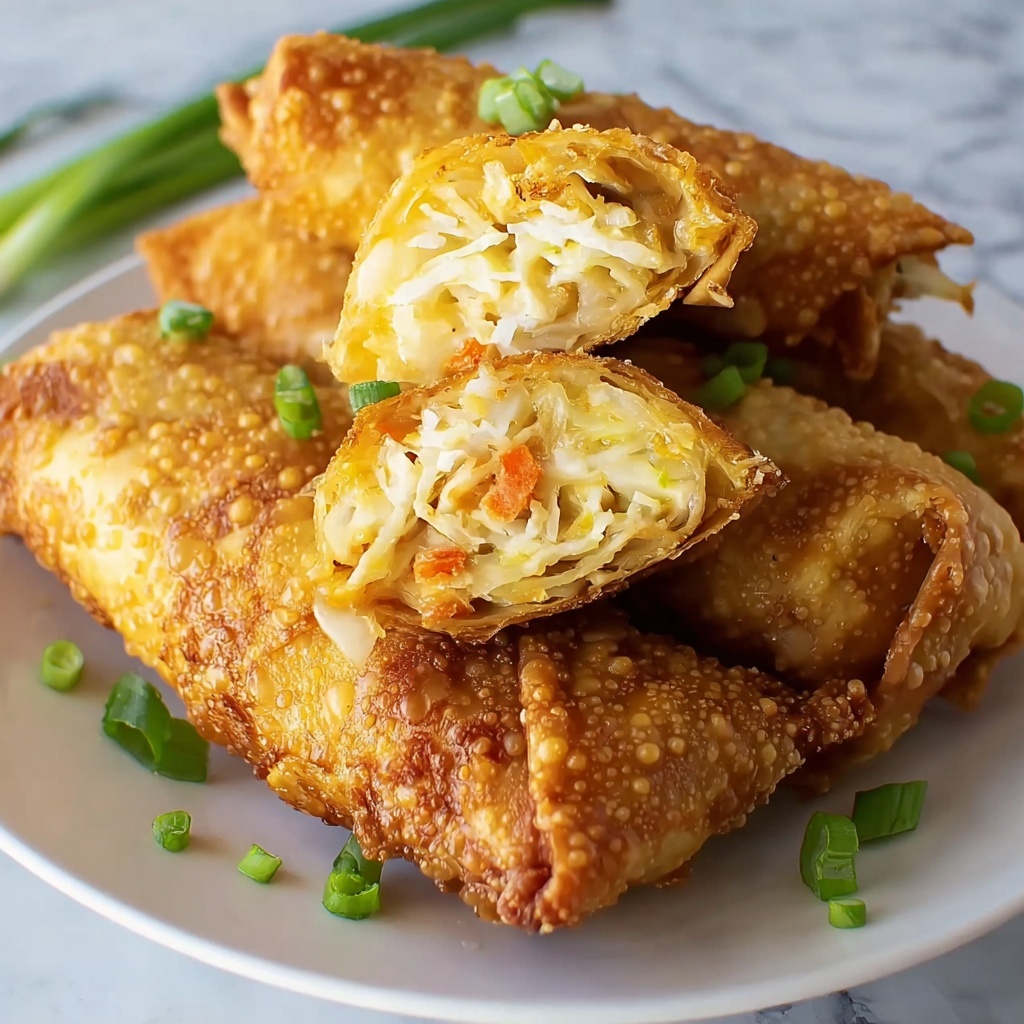 Crab Rangoon Egg Rolls Recipe - Recipe Image