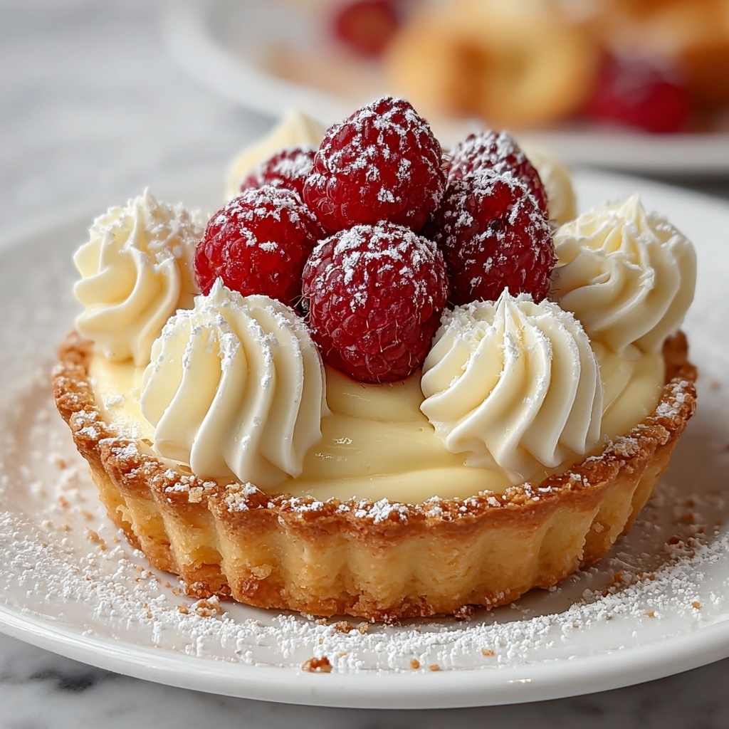 Rich White Chocolate Mousse Tart Recipe - Recipe Image